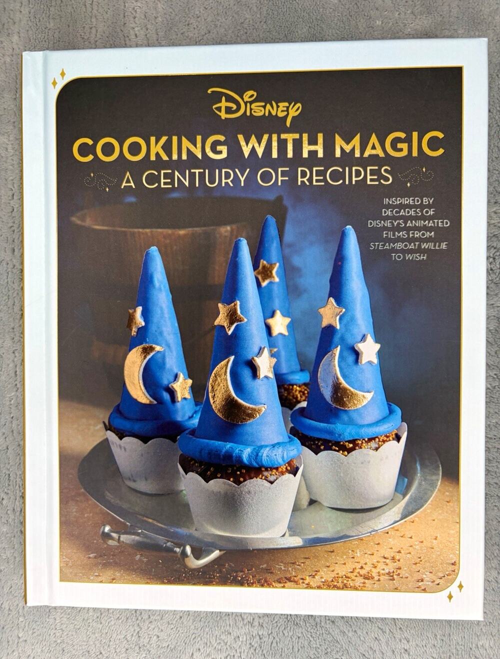 Disney Cooking With Magic A Century of Recipes Hardcover Cookbook NEW